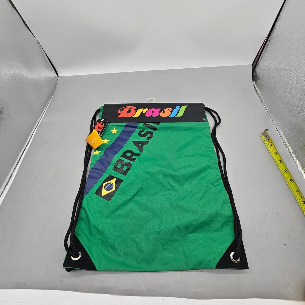 Brasil Drawstring Backpack Green A Magical Journey Cinch Bag Macy's PLZZ5666